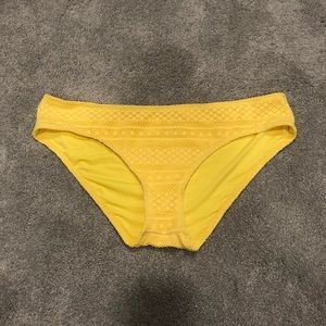 Yellow Aerie Swimsuit Bottoms